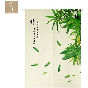Sewcrane Bamboe Chinese Symbolen Japanse Home Restaurant Deur Gordijn Noren Deuropening Scheidingswand