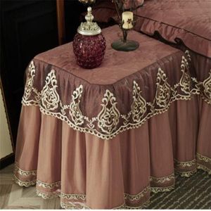Verdikte Kant Tafelkleed Euro Stijl All-Inclusive Tafel Rok 50X60Cm Tafel Stofkap Nachtkastje decoratieve Tafelkleed