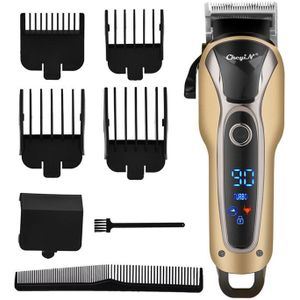 Beroep Haar Trimmer Mannen Elektrische Tondeuse Scheermes Baard Trimmer Scheren Machine Kapsel Draadloze Tondeuse