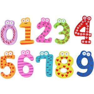 Magnetische Houten Aantallen Math Set Voor Kids Kinderen Preschool Home School Daycare Klas Kantoor Whiteboard Gadget