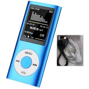 MP4 Muziekspeler Hifi MP3 Speler Digitale Lcd-scherm Voice Opname Fm Radio Recorder Speler Kaartlezer