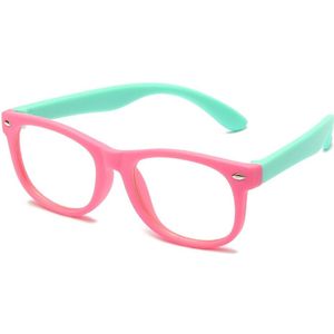 Blauw Licht Kids Bril Voor Jongen Meisje Kind Optische Frame Transparante Zonnebril Anti Glare Computer Bril UV400