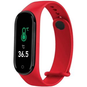 M4 Pro Smart Band Bluetooth Fitness Armband Lichaamstemperatuur Band Waterdichte Sport Horloge Hartslag Slimme Band Voor Android Ios
