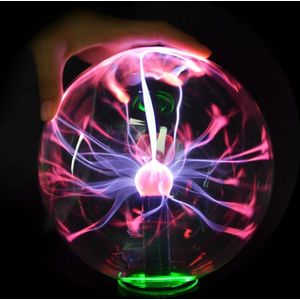 8 inch/203mm EU US Plug Verlichting Glas Plasma Bal Lamp Magic Sphere Decoratieve Lamp Xmas jaar Kids