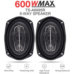 2 Stuks 6X9 "Inch 600W 5 Manier Auto Coaxiale Auto Muziek Stereo Volledige Bereik Frequentie Hifi luidsprekers Niet-destructieve Installatie