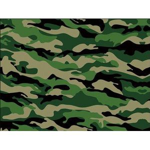 6Pcs Camouflage Patroon Kraft Papers 100gsm Dikke Cadeaupapier Papers Decor Papers Party Supply
