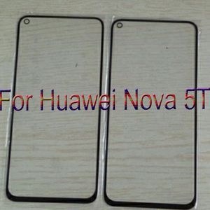 EEN + Voor Huawei nova 5 T Touch Screen Digitizer TouchScreen Glass panel Voor Huawei nova 5 T Zonder flex Kabel Onderdelen nova 5t