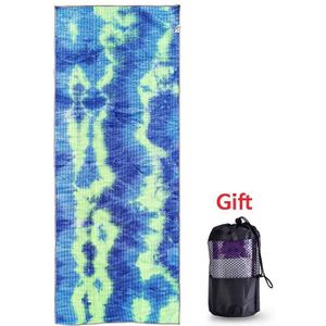 Silicagel Antislip Yoga Handdoek Opvouwbare Microfiber Yoga Deken Sport Strand Zwemmen Sneldrogende Tie Dye Yoga winkel Handdoek