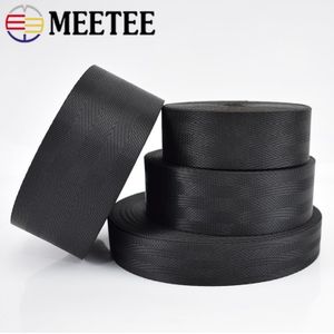 Meetee 5Meter 20-50Mm Polyester Nylon Tape Diy Handleiding Kinderzitje Rugzak Huisdier Riem Riem ambachten Materiaal RD003