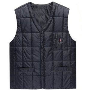 Heren Herfst Down Vesten Plus Size Winter Vest Oversize Katoenen Mouwloze Jassen Mannelijke Thicken Veste Warme Homme 6XL-10XL