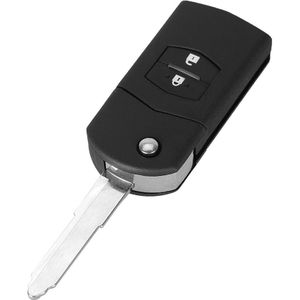 Keyyou 2 Button Afstandsbediening Sleutelhanger Shell Case Folding Flip Met Ongecensureerd Blade Voor Mazda 3 5 6 Gratis Verzendmethode