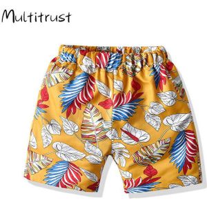 Kids Baby Jongens Beach Shorts Zomer Cartoon Print Casual Korte Peuter Kinderen Jongen Mode Reizen Strand Broek