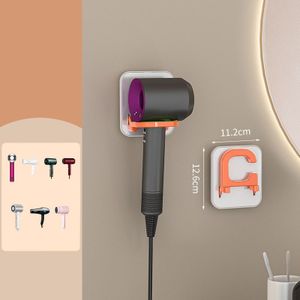Badkamer Haardroger Rack Luxe Muur Gemonteerde Föhn Opslag Houder Opvouwbare Multifunctionele Badkamer Accessoires Home Decor
