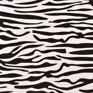 QUANFANG Zwart Zebra Textuur Patroon Canvas Stof Voor Sofa Shirt Gordijn Tas Thuis Handgemaakte Kussen 50x140cm of 45x45 cm/stuk
