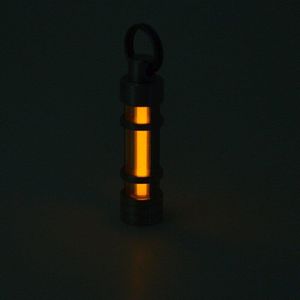 Titanium Sleutelhanger Automatische Licht Tritiumgas Lamp Titanium Sleutelhanger Levensreddende Noodverlichting Voor Outdoor Survival Tool
