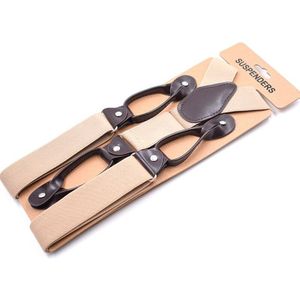 Jarretels - Hoge Elastische Verstelbare Bretels - Zware Back - 118 cm - Model 006