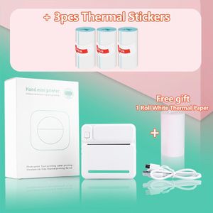 Pocket Mini Printer Student Studie Printer Labels Handig Thermische Printer Zoeken Vraag Mini Draagbare Thermische Printer C19
