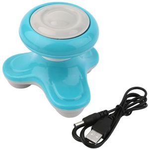 Mini Massager Elektrische Behandeld Wave Trillende Massager Usb Batterij Full Body Massage Nek Taille Terug Schouder Massage 3 Kleuren