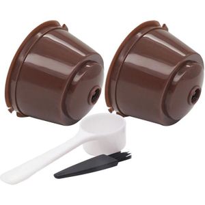 1 Set Koffie Capsules Cup Nuttig Herbruikbare Koffie Maker Voor Thuis Cafe Capsule Filter Cup Koffiezetapparaat