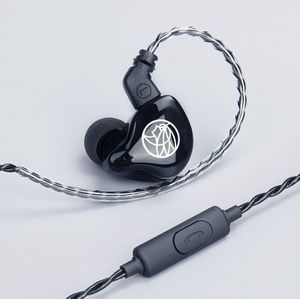 Tfz T1SM Ruisonderdrukkende Hoofdtelefoon Met Microfoon Bedraad Superbass Hifi Monitor Muziek Dj Oortelefoon Handsfree Oordopjes