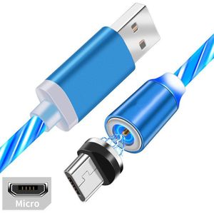 Voor Samsung Galaxy A01 S4 S6 Rand Snelle Autolader Qc 3.0 Usb Magnetische Micro Usb Charge Kabel Voor Huawei P Smart Honor 10i 9A 9S