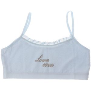 Jonge Meisjes Katoenen Hemden Meisje Ondergoed Afdrukken Kant Vest Top Voor Tieners Training Hemdje