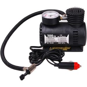 12V Auto Elektrische Mini Compact Compressor Pomp Bike Tyre Air Inflator 300psi Auto Accessoires Banden Pompen Universele