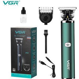 Vgr 085 Tondeuse Professionele Oplaadbare Persoonlijke Verzorging Vintage Graveren Schaar T9 Trimmer Usb Reductie Kapper Vgr V085