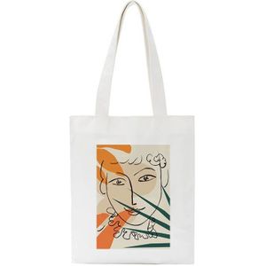 Matisse Abstract Canvas Vrouwen Grote Capaciteit Toevallige Print Academy Harajuku Ulzzang Fun Art Vrouwen Schoudertas