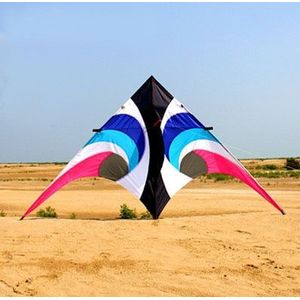 Kleurrijke 2.8M Kite Delta Driehoek Vlieger Voor Audlts Outdoor Plezier Speelgoed