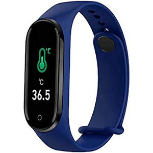 Temperatuur Meten Smart Armband Koorts Monitor Gezondheid Fitness Tracker Hartslagmeter Smartwatch Voor Iphone Android