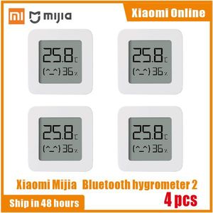 Xiaomi Mijia Bluetooth Thermometer 2 Draadloze Smart Elektrische Digitale Hygrometer Thermometer Werken Met Mijia App Hoge Precisie
