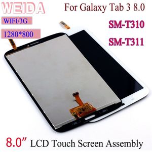 Weida Lcd Replacment 8 "Voor Samsung Galaxy Tab 3 8.0 SM-T310 SM-T311 Lcd-scherm Touch Screen Assembly T310 Wifi/T311 3G