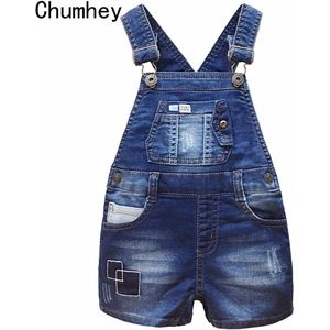 Chumhey 0-5T Kids Overalls Zomer Jongens Meisjes Denim Shorts Jeans Tollder Rompertjes Kinderkleding Bebe Jumpsuit Kind kleding