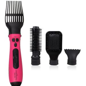 5 In 1 Air Kam Automatische Haardroger Kam Krultang Multifunctionele Föhn Steil Haar Kam