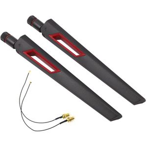 2.4G/5G Wifi Antenne Sma Interne Adapter Voor Asus AC68U AC88U AC66U 8DBi Draadloze Lan/wifi Router Adapter + Kabel