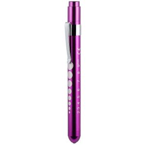 Verpleegkundige Pen Aluminium Penlight Led Pupil Licht Orale Penlight Met Schaal