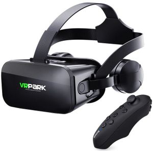 Vrpark J20 3D Vr Bril Virtual Reality Bril Voor 4.7- 6.7 Smart Phone Iphone Android Games Stereo Met Headset controllers