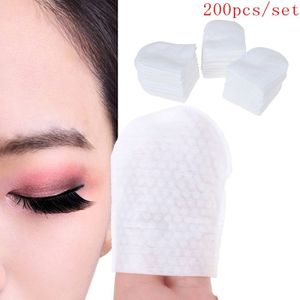 200 Pcs U-Vormige Zak Wattenschijfje Make Facial Wattenschijfjes Soft Cosmetische Pad Met Opbergdoos Voor Gezicht make Up Verwijderen