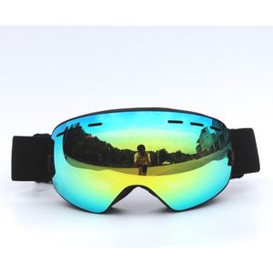 BOLLFO skibril dubbele laag UV400 anti-fog ski masker skibril mannen vrouwen snowboard goggles sneeuwscooter bril