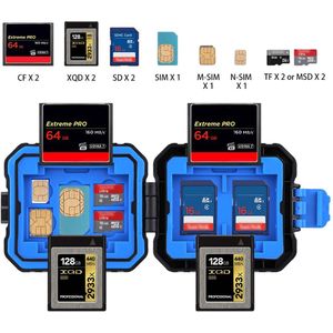 Waterdichte Opslag Card Box Onbreekbaar Geheugenkaart Case Ondersteuning Opslag Van Verschillende Kaarten Tf Card Sd Card Box Organizer Box