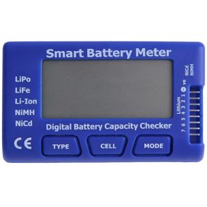 Digitale Batterij Tester Batterij Checker Controller Lcd Voor Lipo Life Li-Lon Nicd Nimh