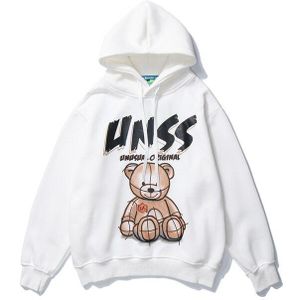 Wtd Mannen Sweater Streetwear Beer Gedrukt Hip Hop Casual Stijl Mannen/Vrouwen Hoodie Standaard Oversized Sweatshirt Mannen hoodies