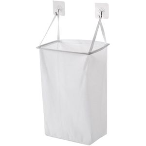 Wasmand Wall Mount Opvouwbare Kleding Wasmand Vuile Kleding Opslag Mand Organizer Pop Up Mesh Opslag Met Haak