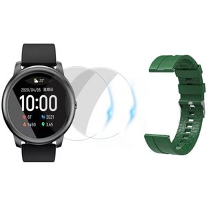 Xiaomi Haylou Solar Smart Horloge IP68 Waterdichte Sport Metalen Ronde Case Hartslag Sleep Monitor Haylou LS05 Voor Ios Android