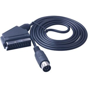 1.8M V-Pin Scart Kabel Scart Voor Sega Megadrive 1 Genesis 1 Master System 1 Rgb Av Scart kabel