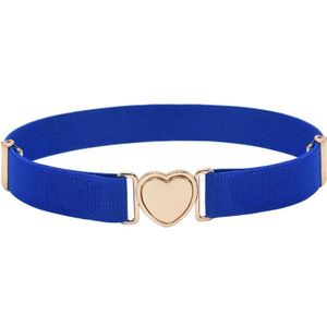 Kids Verstelbare Elastische Stretch Riemen Broeksbanden Met Magnetische Hart Gesp Voor Peuter Meisjes Schooluniform Broek Jeans