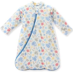 Warme Zachte Baby Slaapzak Met Afneembare Lange Mouwen Herfst Winter Katoenen Nachtkleding Baby Peuter Kids Sleepsack