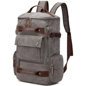 Heren Rugzak Vintage Canvas Rugzak Schooltas Mannen Reistassen Grote Capaciteit Rugzak Laptop Rugzak Tas Hoge Kwal