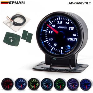 Auto Gauge/Meter 12V 52 Mm/2 Inch 7 Kleuren Universal Car Auto Toerenteller Gauge Led Met sensor En Houder AD-GAUGE52-AF
